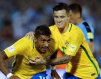 Отбор на ЧМ-2018: Бразилия громит Уругвай, Аргентина бьет Чили