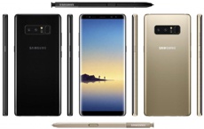 Пресс-рендеры Samsung Galaxy Note 8 подтвердили его дизайн