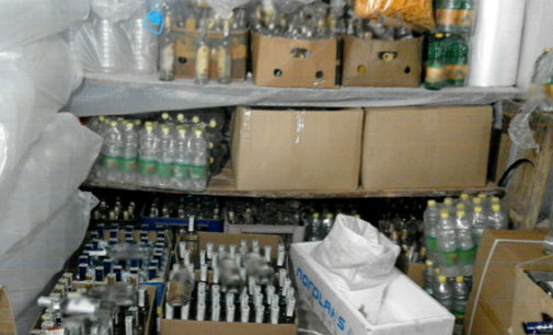 На Винниччине ликвидировали цех по изготовлению фальсифицированного алкоголя