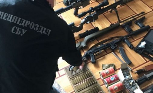 В Одессе изъяли большое количество оружия и боеприпасов