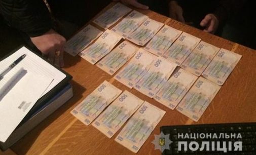 На Запорожье за попытку дачи взятки полицейскому задержали мужчину