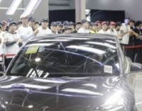 В Китае количество зарегистрированных электромобилей Tesla обновило месячный рекорд