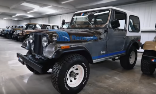 Коллекцию классических внедорожников Jeep CJ продают за 1 миллион долларов (видео)