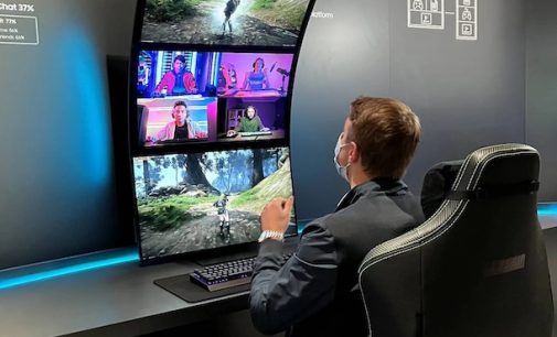 Samsung выпустил изогнутый монитор Odyssey Ark для игр и соцсетей