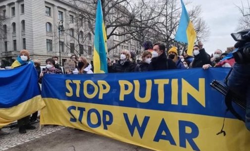 В Берлине прошла акция в поддержку Украине