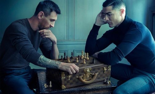 Кріштіану Роналду та Ліонель Мессі зіграли у шахи в рекламі Louis Vuitton