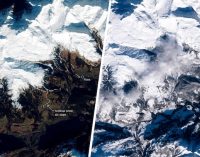 Вчені показали, як виглядають Альпи з космосу після аномальної спеки в Європі
