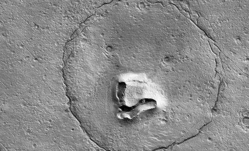 На Марсі виявили рельєф, схожий на морду ведмедя