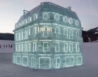 Dior побудував у Китаї крижану копію свого паризького бутіка