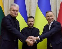 Зеленський зустрівся із президентами Польщі та Литви