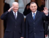 Байден та Дуда обговорили у Варшаві підтримку України та зміцнення НАТО