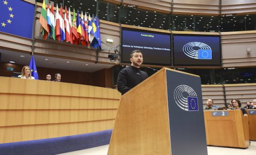 Виступив Володимира Зеленського у Європарламенті