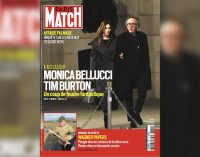 Моніку Беллуччі та Тіма Бертона зняли за поцілунками у Ліоні